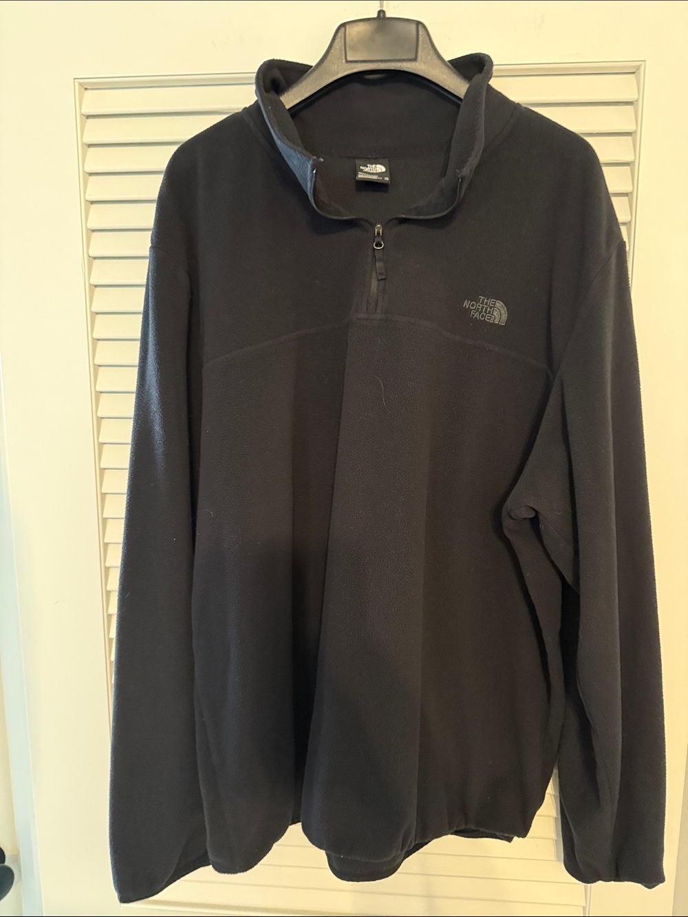 The North Face Black Half-Zip Fleece Pullover
